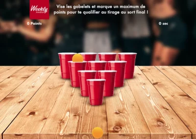 Beer pong