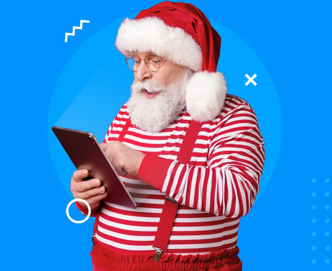 Campagne marketing de noel