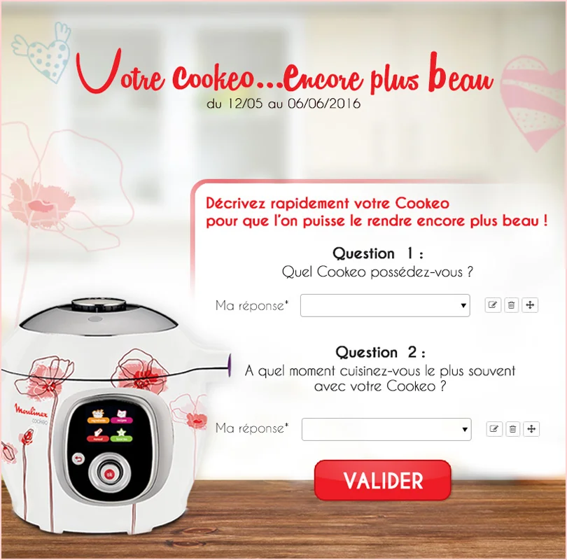 Cookeo quiz game