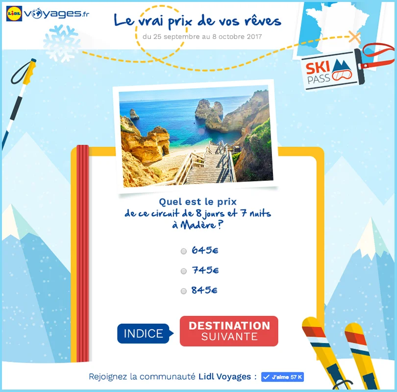Lidl quiz game