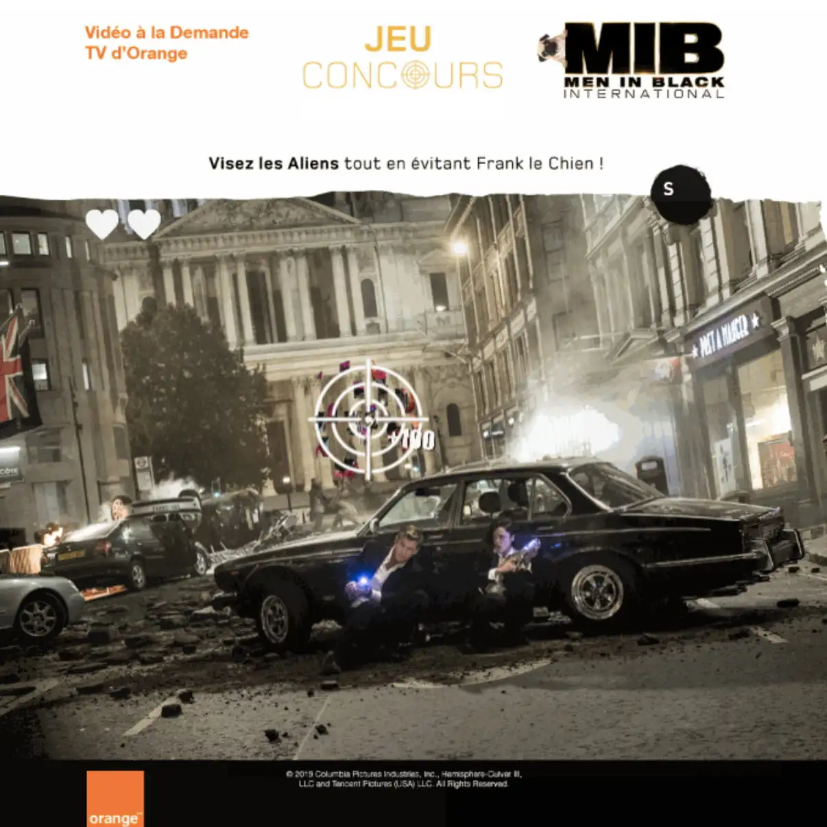 Mecánica Shooter Orange MIB