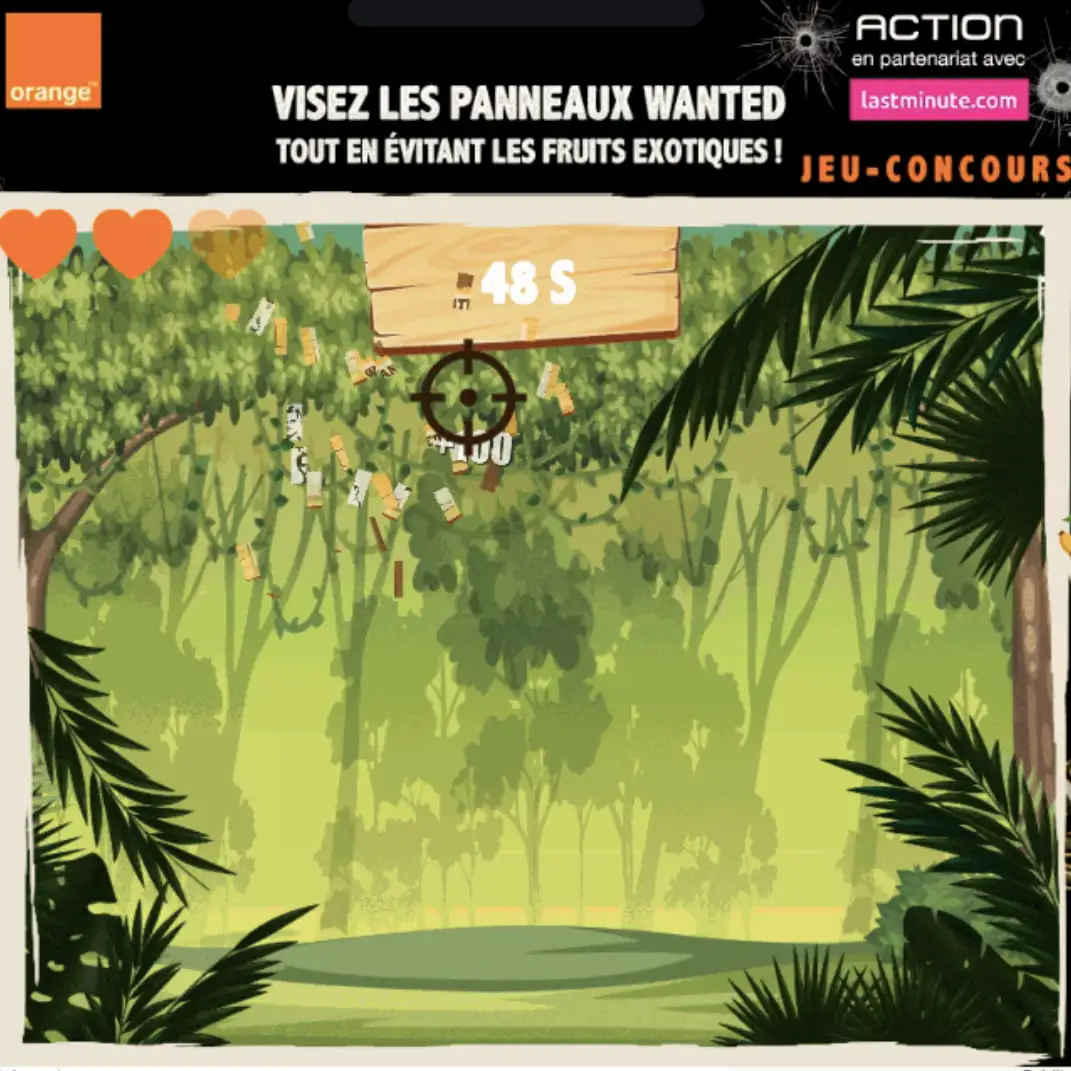 Juego shooter orange
