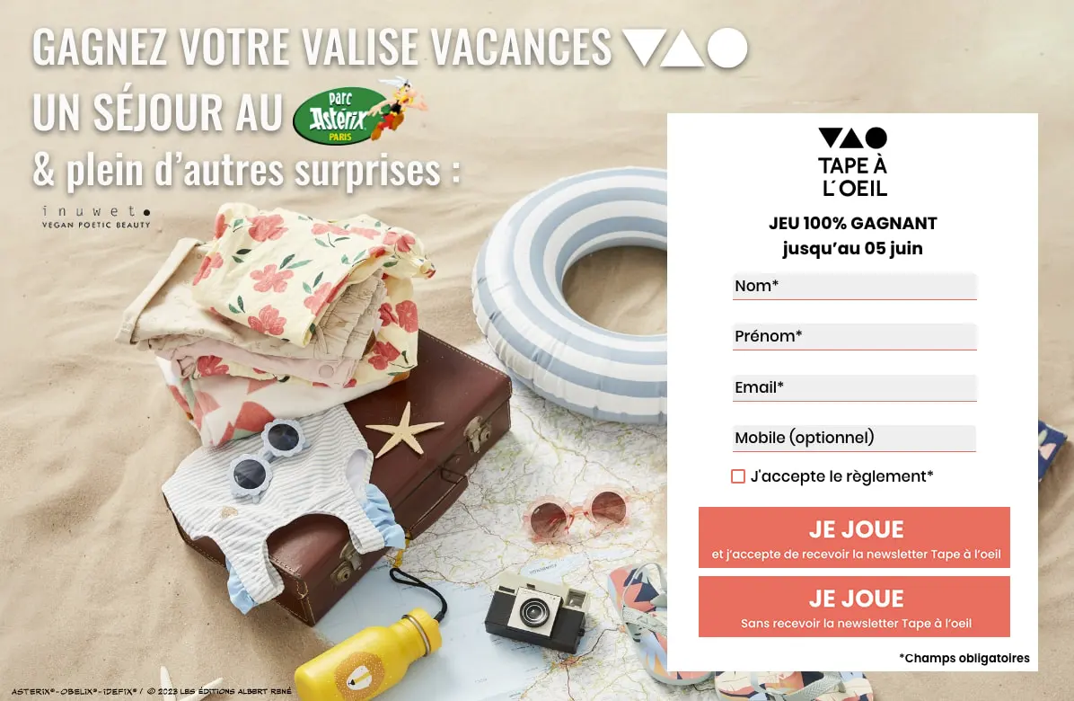 Exemple de vente en ligne
