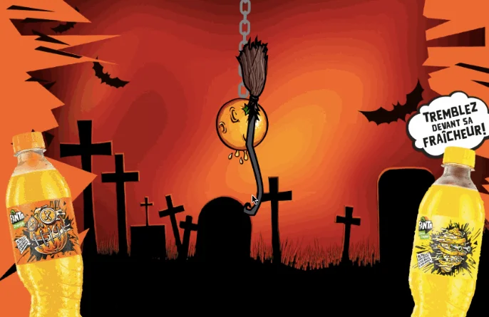 jeu concours halloween pinata