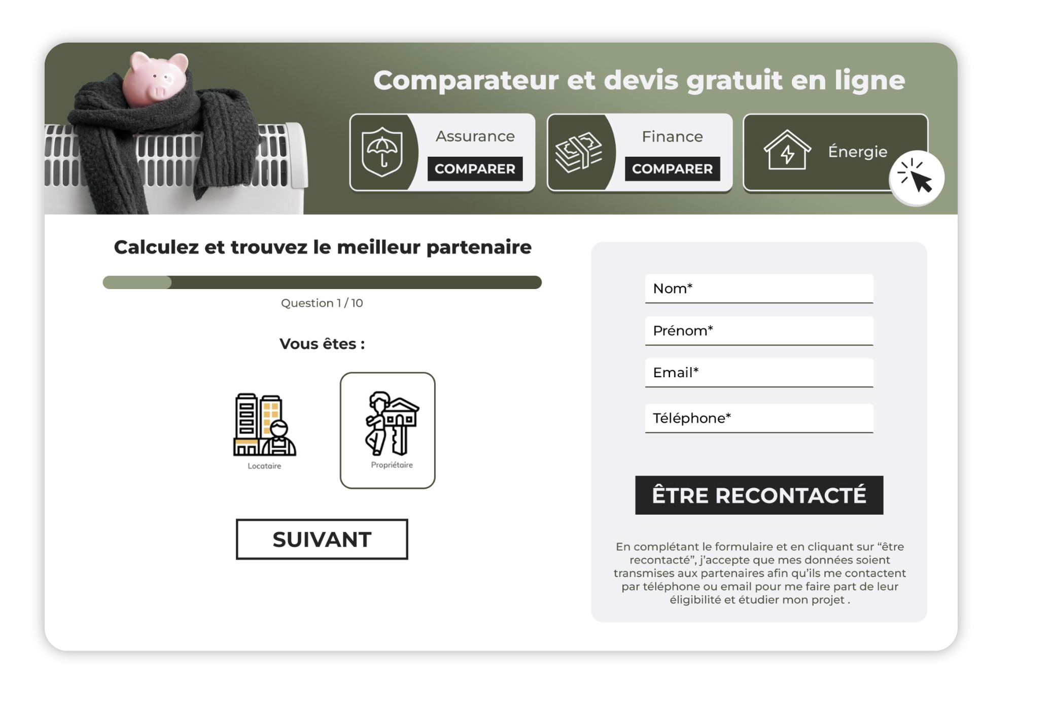 Weekly - comparateur collecte