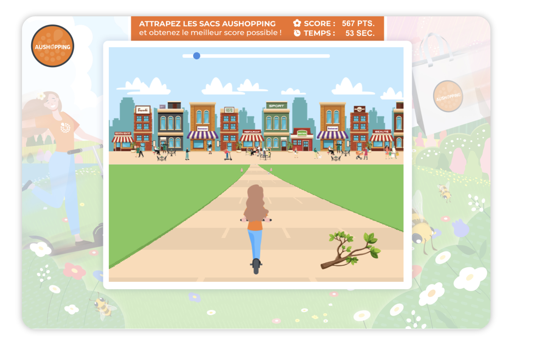 Aushopping - jeu concours printemps