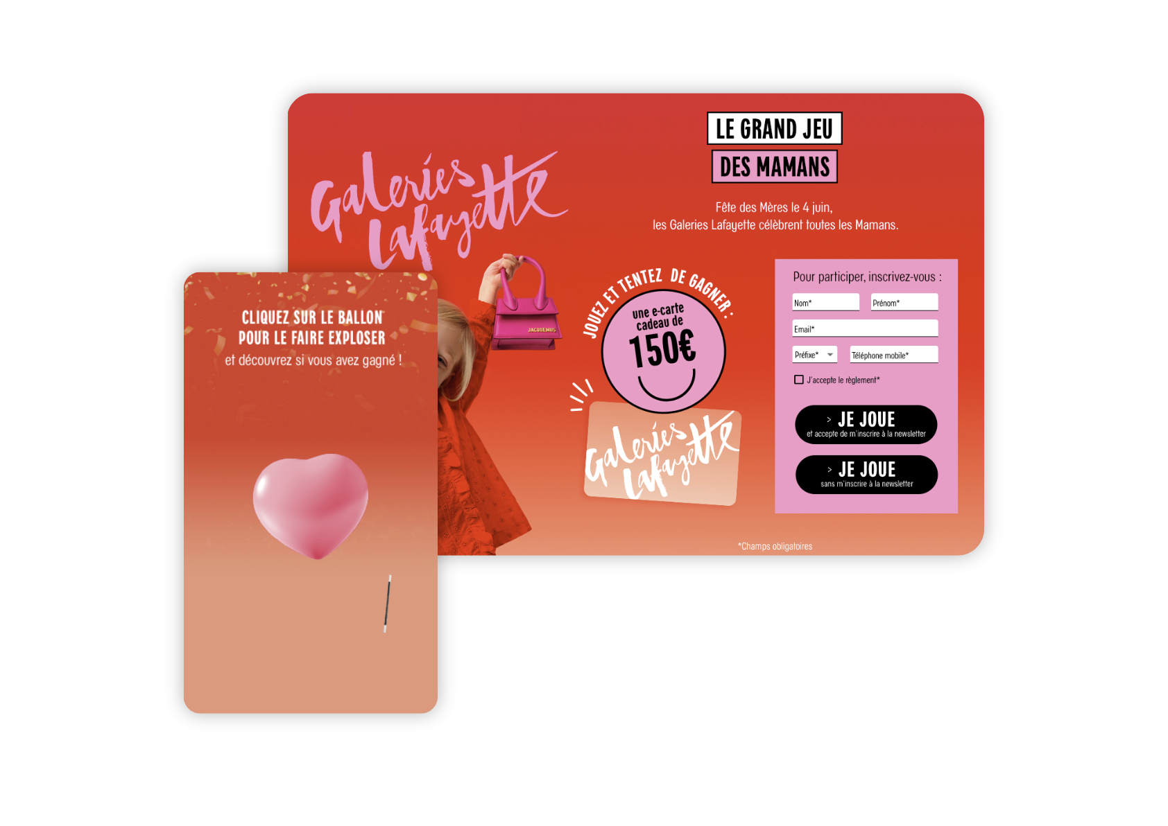 Galeries Lafayette - Piñata Fête des Mères