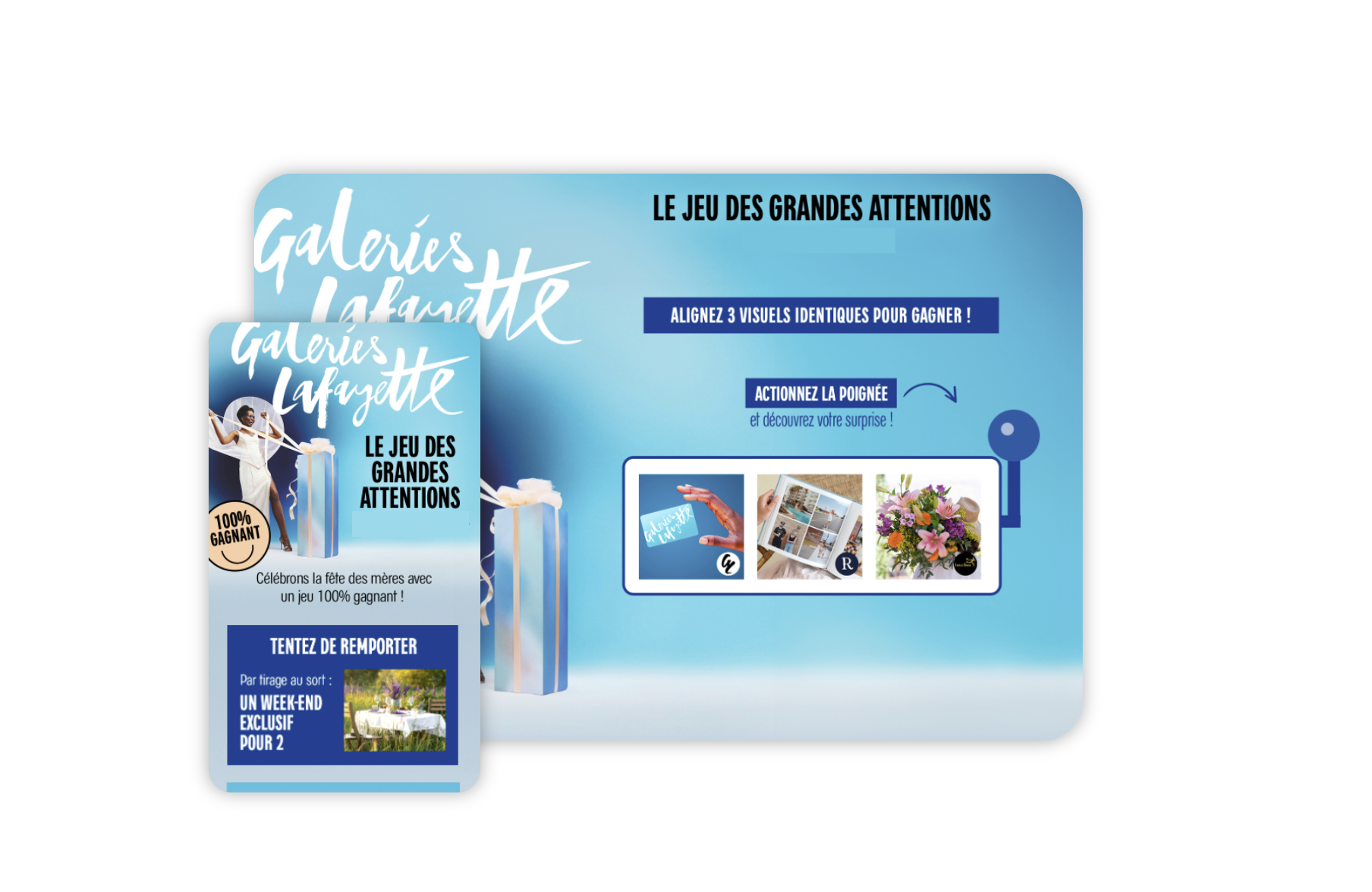 Galeries Lafayette jeux concours fête des mères