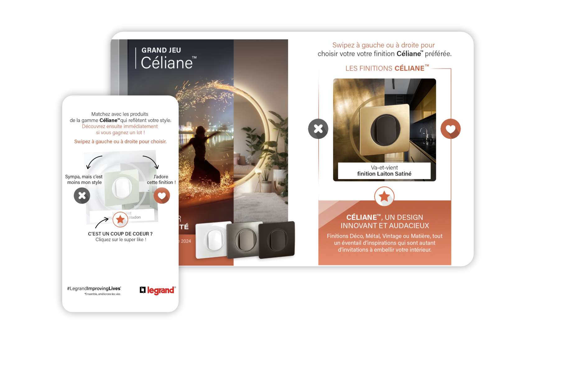 Legrand - grand jeu Celiane - collecte de données