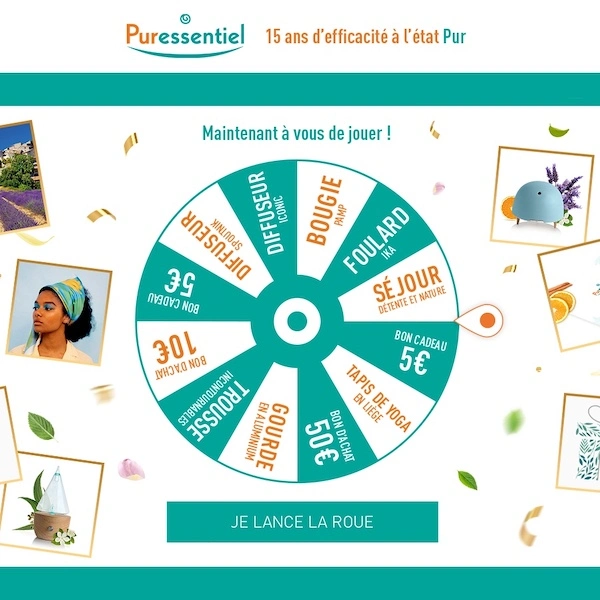 Roue de la chance Pure essentiel