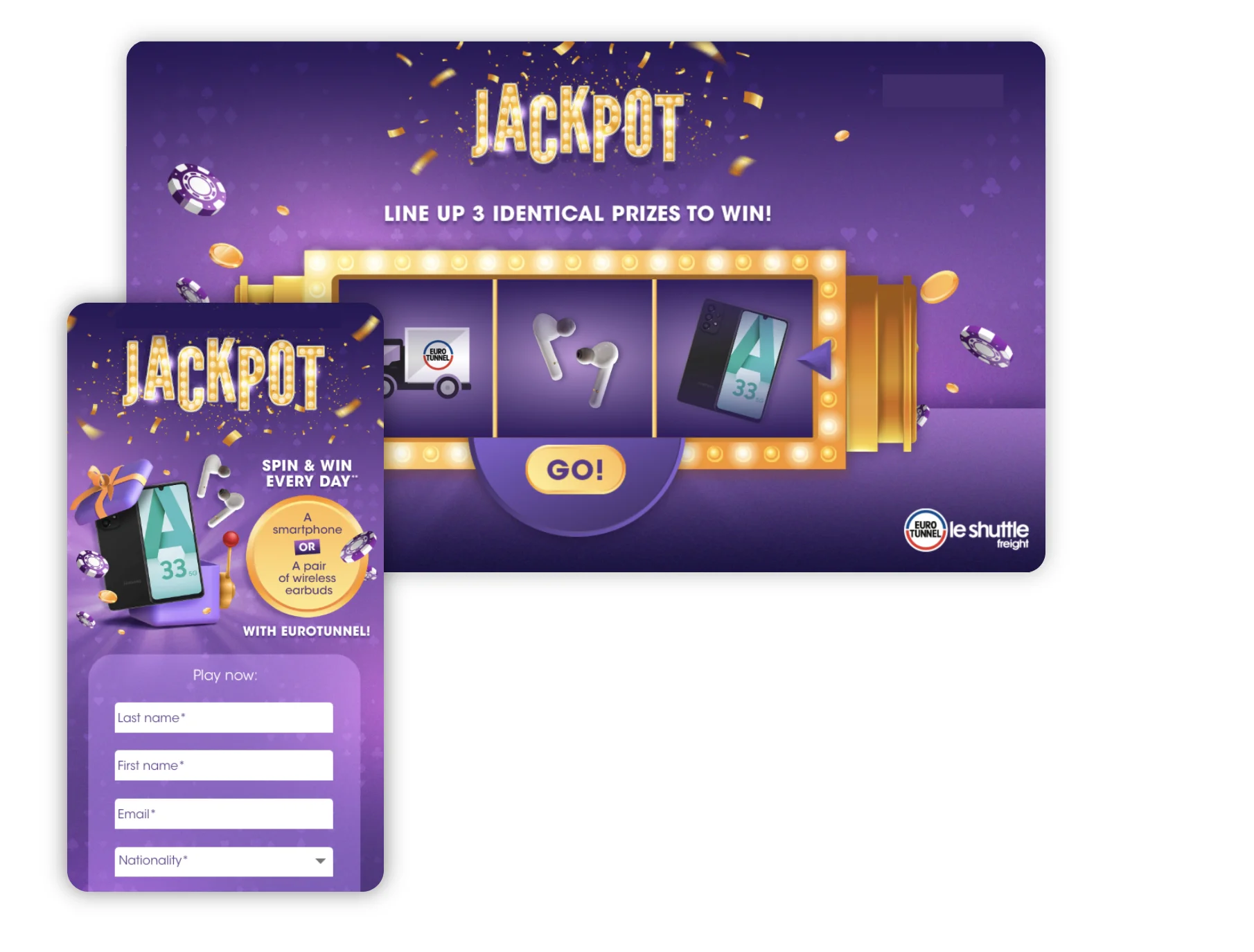 Eurotunnel - jeux concours instants gagnants