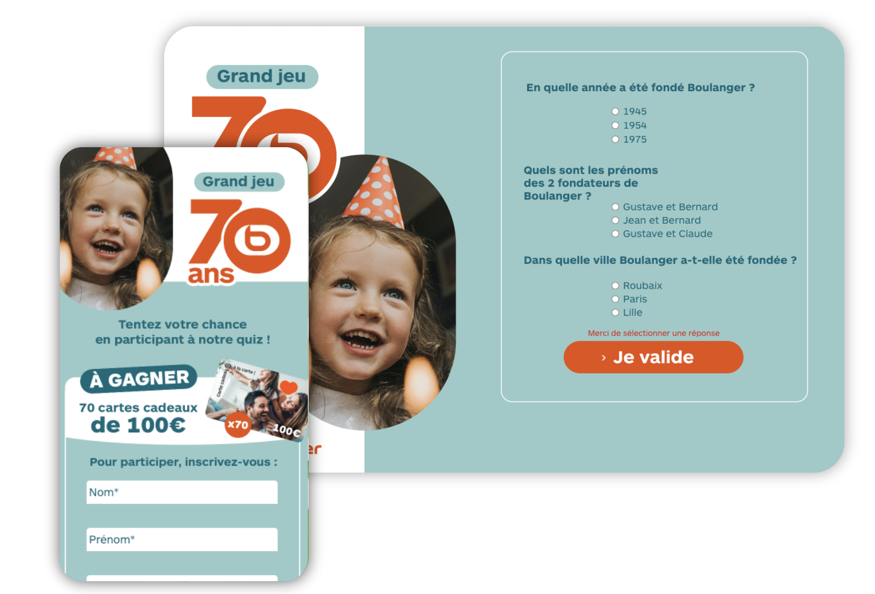 Boulanger-create-an-online-quiz Boulanger - create an online quiz